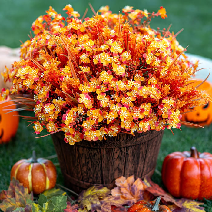 Upgraded High-grade Material🎃🎃Rainproof Lifelike Artificial Flowers With UV-Shield Coating