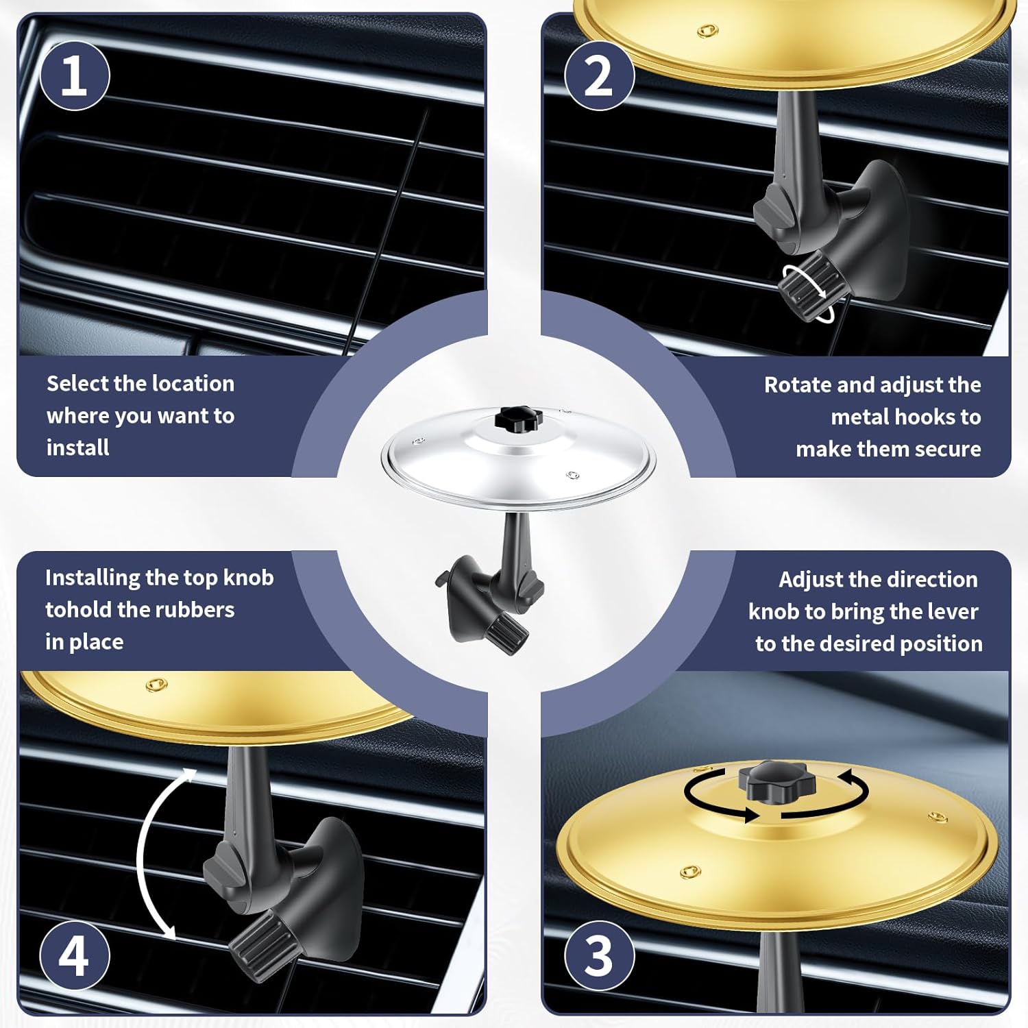 🔥Hot Sale -Car Mini Drum Cymbal