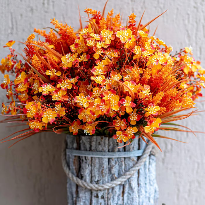 Upgraded High-grade Material🎃🎃Rainproof Lifelike Artificial Flowers With UV-Shield Coating