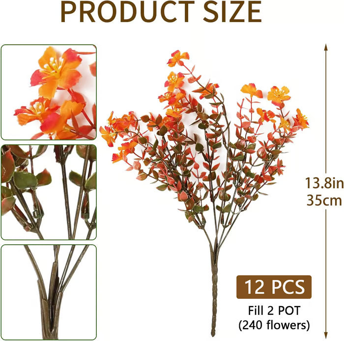 Upgraded High-grade Material🎃🎃Rainproof Lifelike Artificial Flowers With UV-Shield Coating