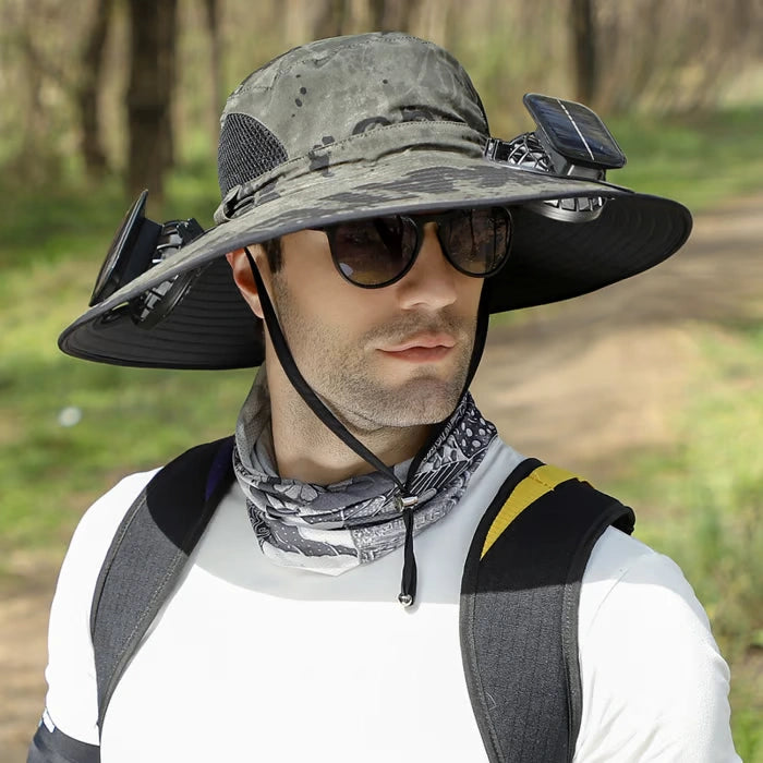đBest fatherâs Day Giftsâ€2025 New Ultralight Solar Fan Sun Hat â Lighter Than a Baseball!âŸ(Only 11oz)