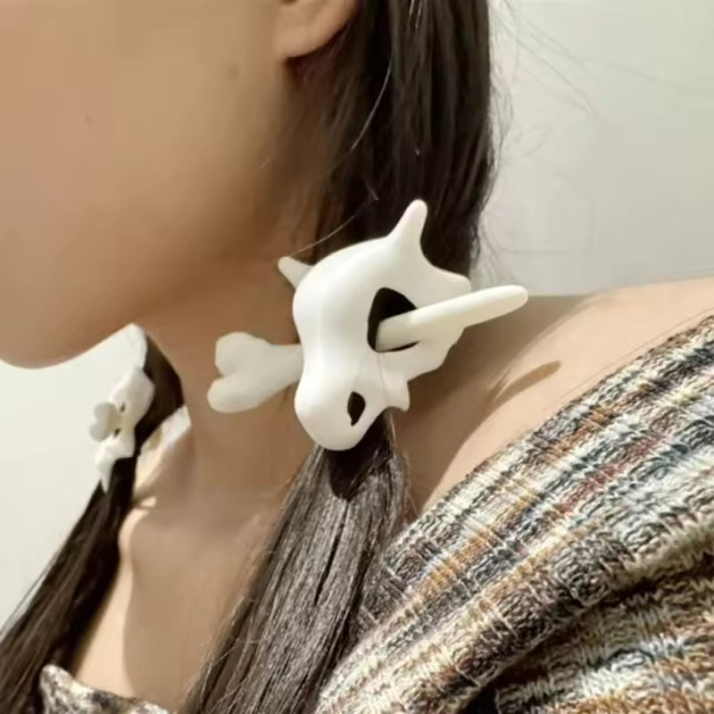 Cubone Skull Hair Accessory