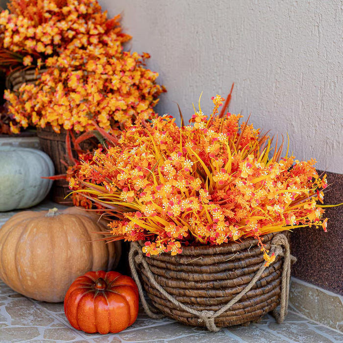 Upgraded High-grade Material🎃🎃Rainproof Lifelike Artificial Flowers With UV-Shield Coating