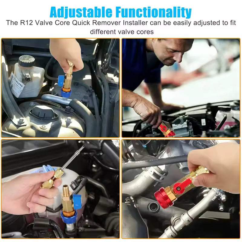 💥LAST DAY SALE 49% OFF💥-Auto AC Valve Core Remover Installer Tool