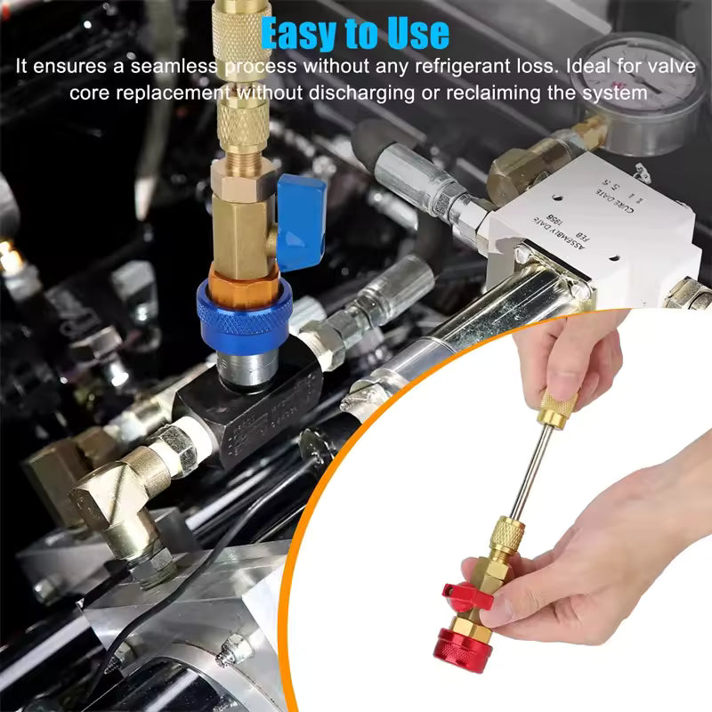 💥LAST DAY SALE 49% OFF💥-Auto AC Valve Core Remover Installer Tool