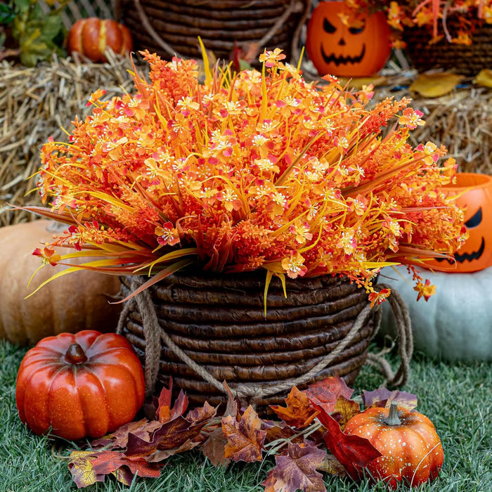 Upgraded High-grade Material🎃🎃Rainproof Lifelike Artificial Flowers With UV-Shield Coating