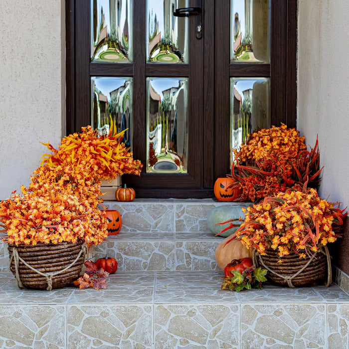 Upgraded High-grade Material🎃🎃Rainproof Lifelike Artificial Flowers With UV-Shield Coating
