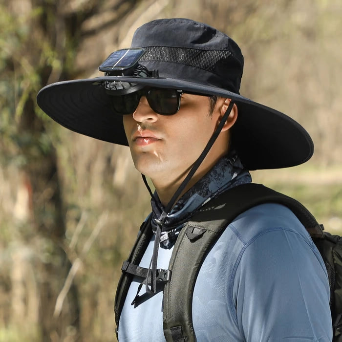 đBest fatherâs Day Giftsâ€2025 New Ultralight Solar Fan Sun Hat â Lighter Than a Baseball!âŸ(Only 11oz)