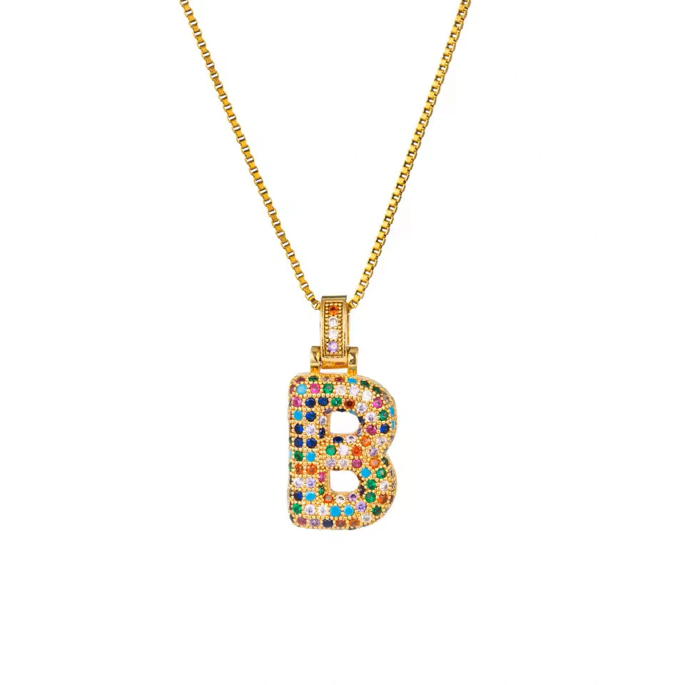 【LAST DAY 49% OFF】Bubble Letter Necklace