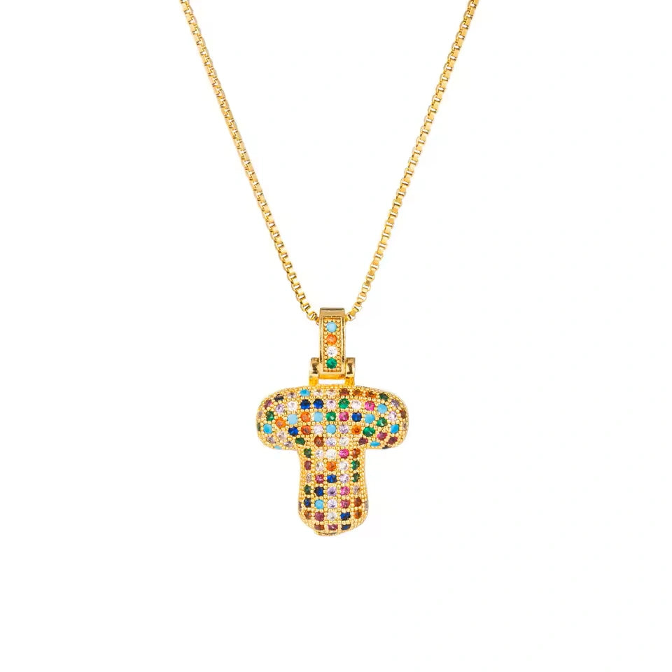 【LAST DAY 49% OFF】Bubble Letter Necklace