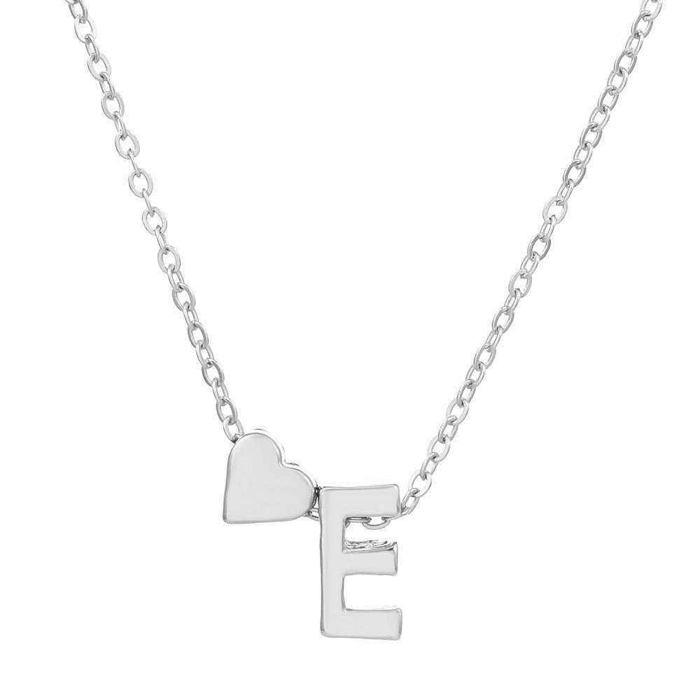 🔥Last Day $9.99📿Tiny Initial Necklaces Heart Letter A-Z