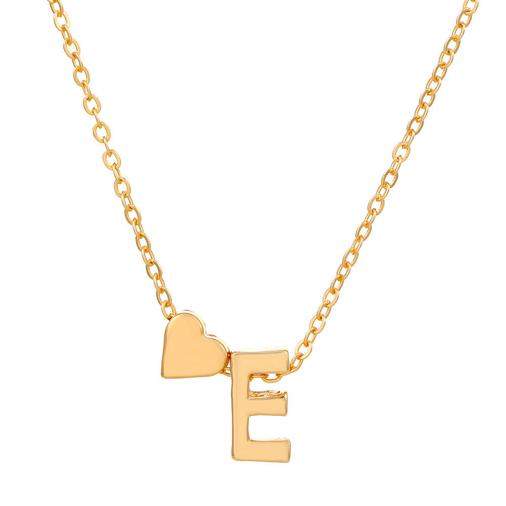 🔥Last Day $9.99📿Tiny Initial Necklaces Heart Letter A-Z