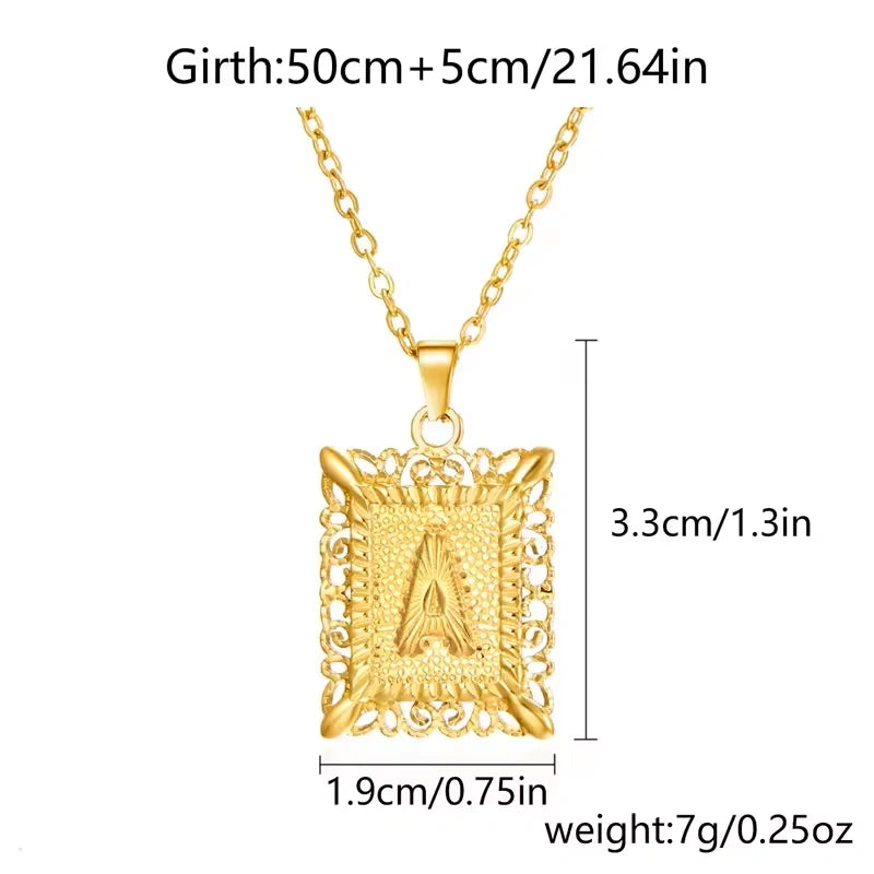 【LAST DAY 49% OFF】Initial Letter Pendant Necklaces