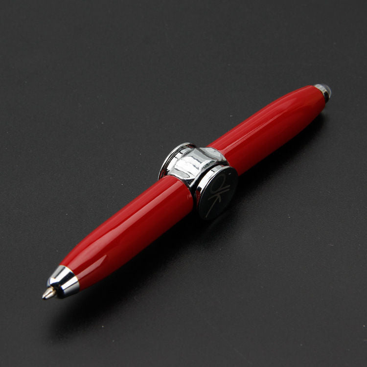 ✨Multifunctional decompression finger gyro student ballpoint pen
