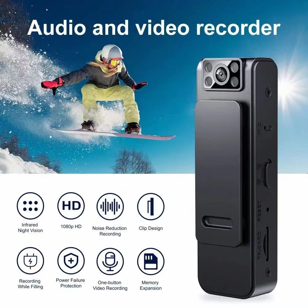 📷Convenient HD 1080P Noise Reduction Camera Law Enforcement Instrument