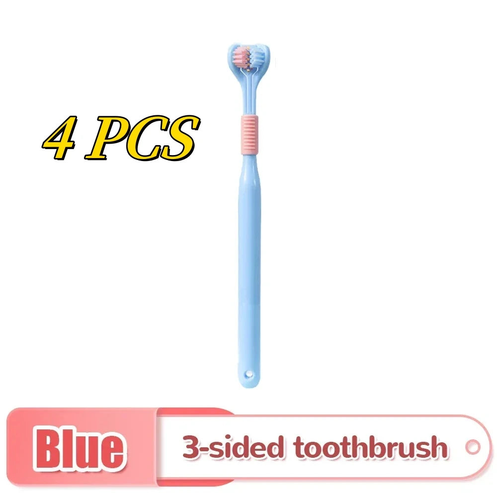 🔥3D Stereo Three-Sided Toothbrush The Ultimate in oral care Innovation