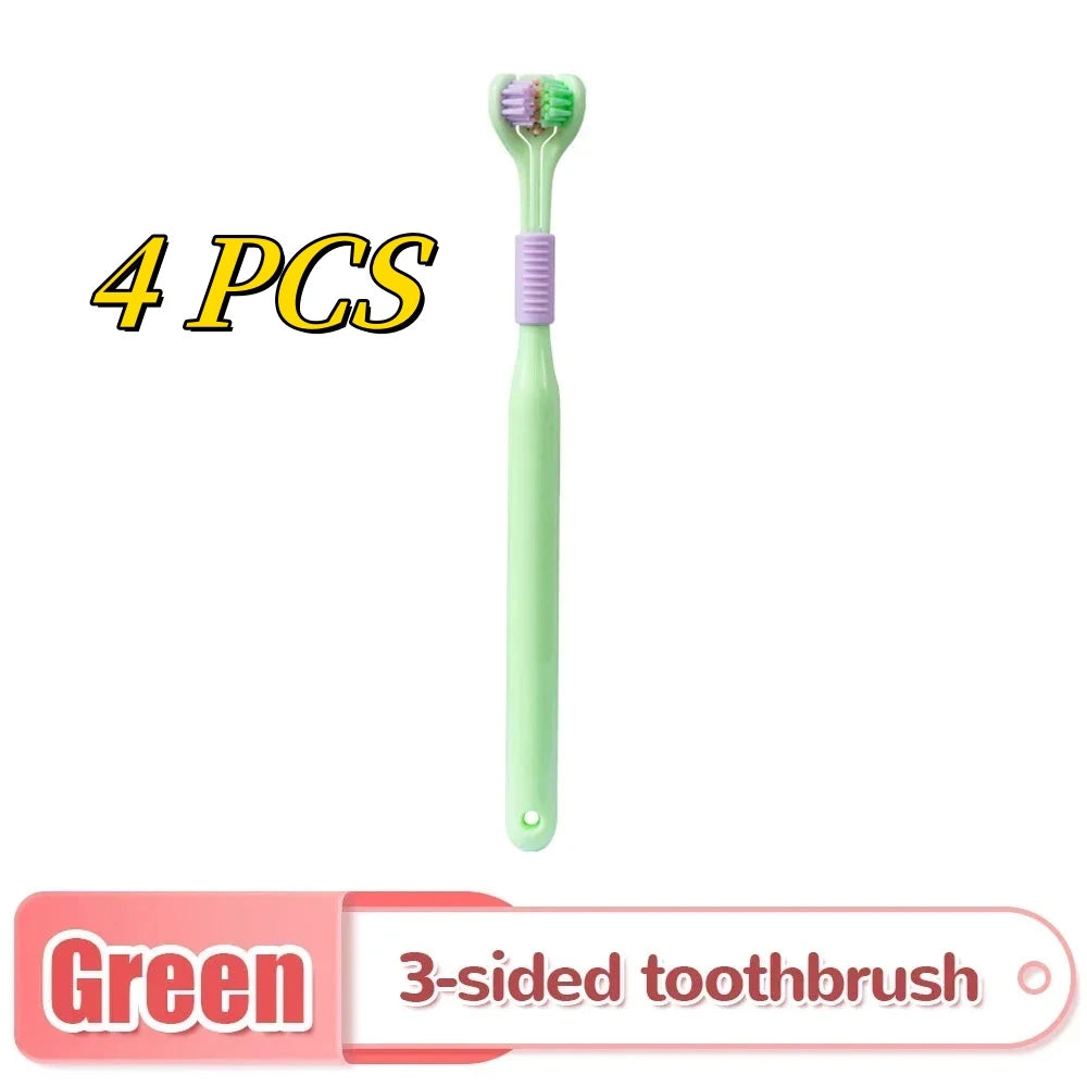 🔥3D Stereo Three-Sided Toothbrush The Ultimate in oral care Innovation