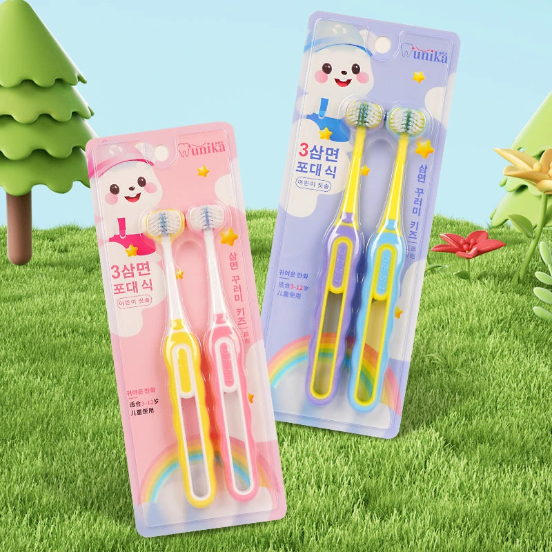 🔥3D Stereo Three-Sided Toothbrush The Ultimate in oral care Innovation