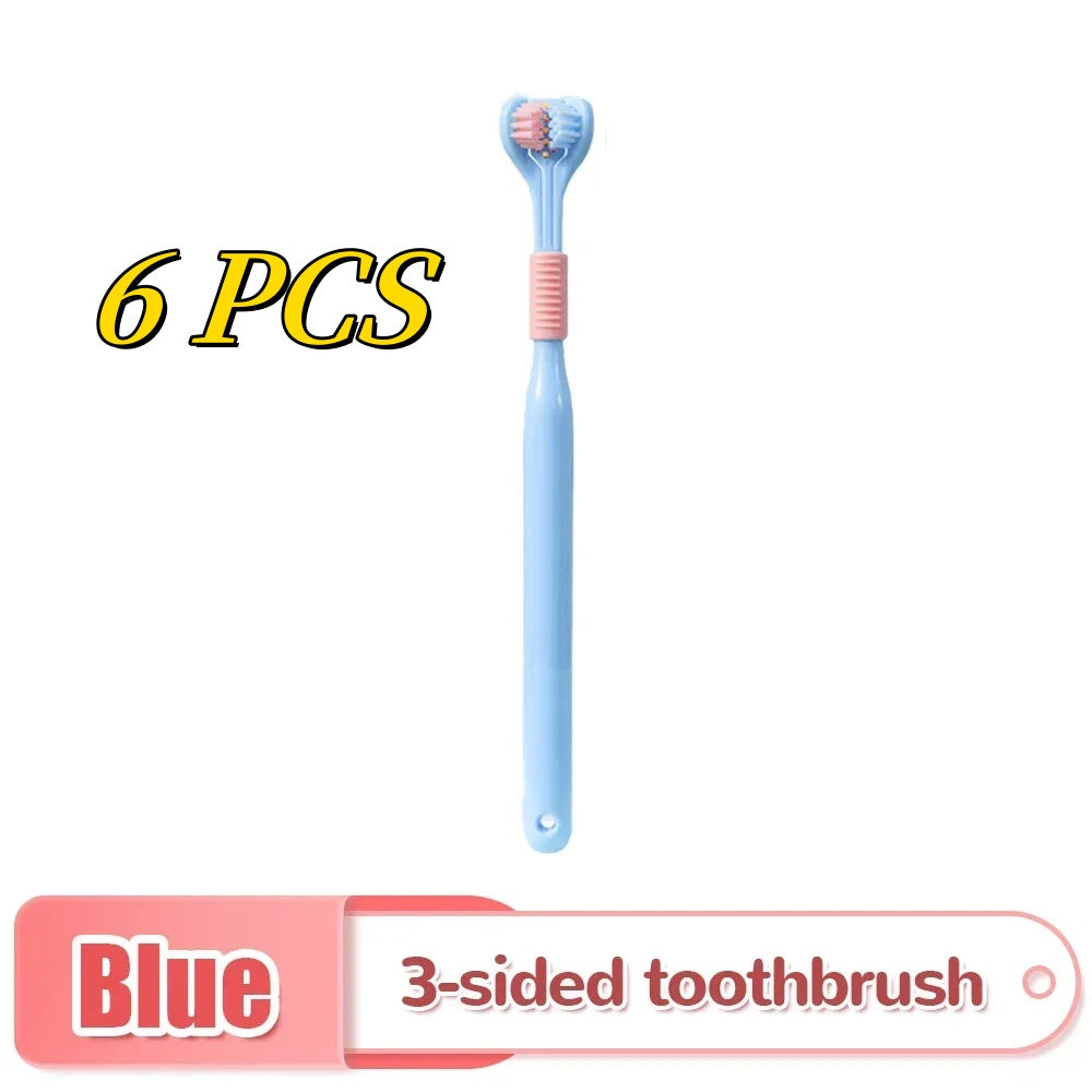 🔥3D Stereo Three-Sided Toothbrush The Ultimate in oral care Innovation