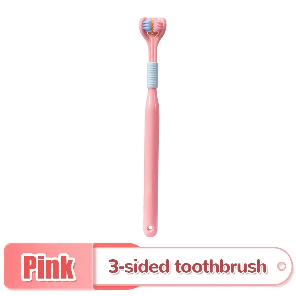 🔥3D Stereo Three-Sided Toothbrush The Ultimate in oral care Innovation