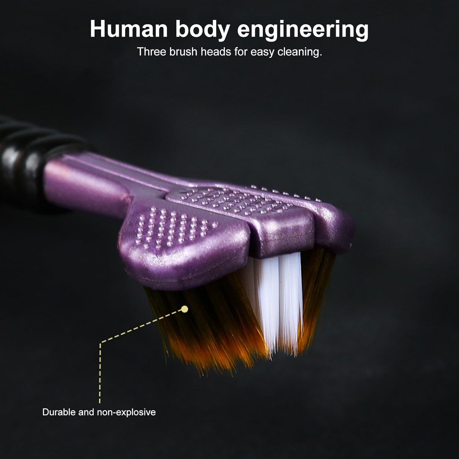 🔥2024 Newest 3-Sided Soft Bristle Toothbrush