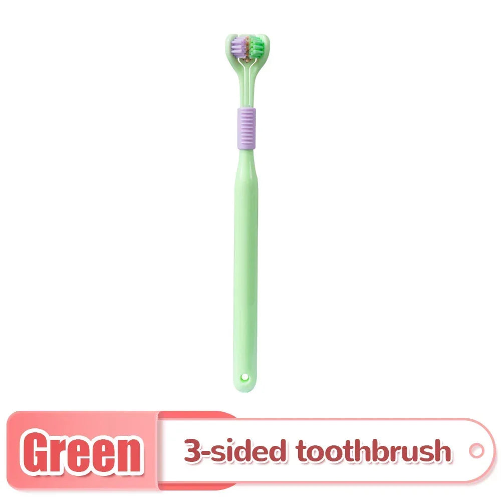 🔥3D Stereo Three-Sided Toothbrush The Ultimate in oral care Innovation