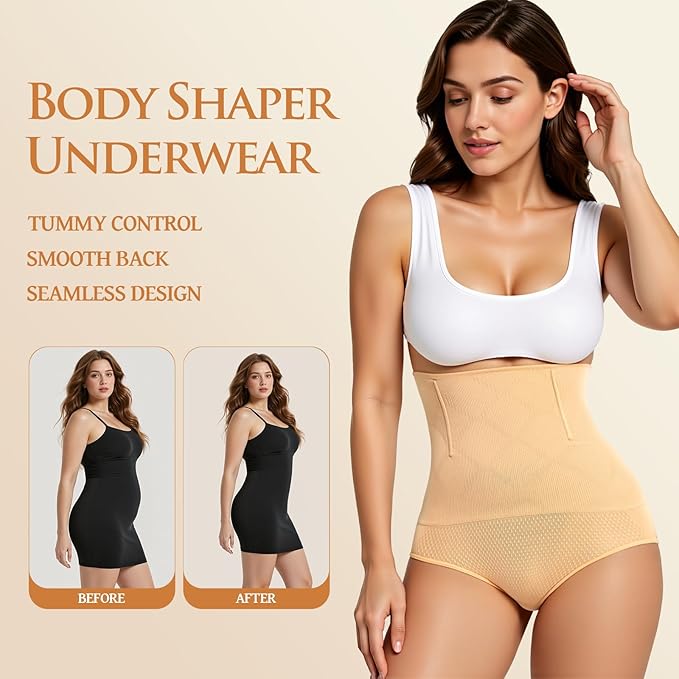 High Waist Tummy Control Shapewear Panties