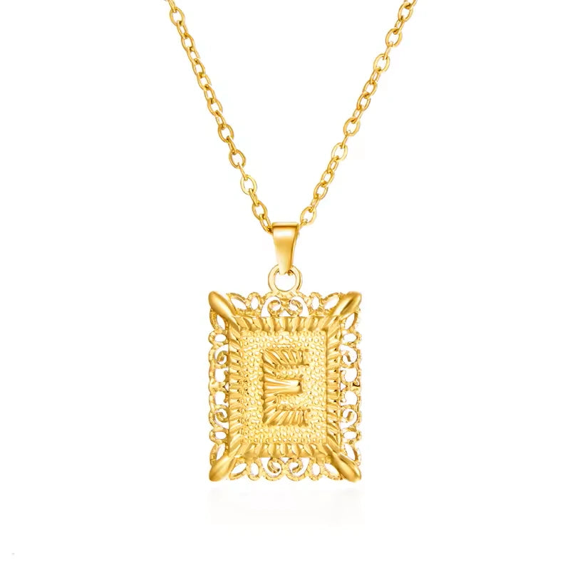【LAST DAY 49% OFF】Initial Letter Pendant Necklaces