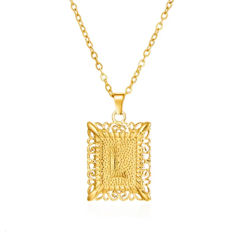 【LAST DAY 49% OFF】Initial Letter Pendant Necklaces