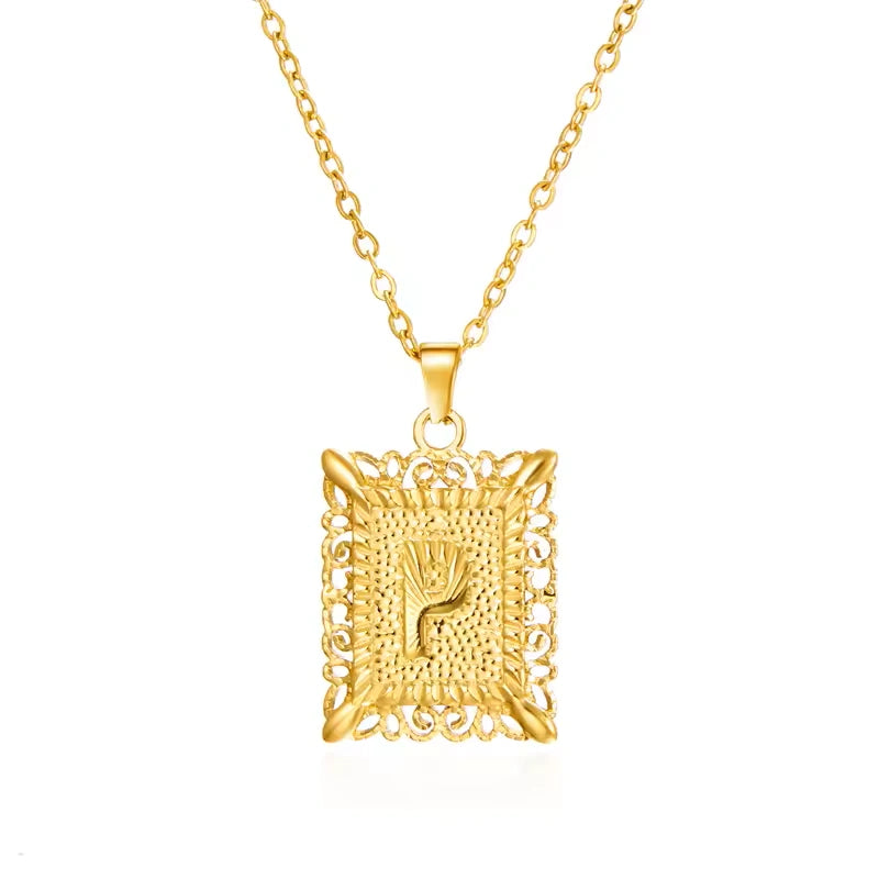 【LAST DAY 49% OFF】Initial Letter Pendant Necklaces